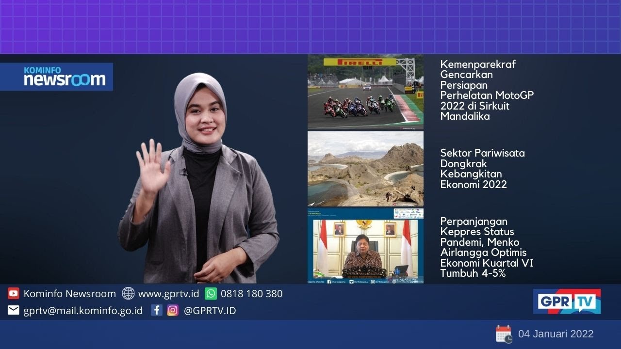 Berita Pemerintah Tanggal 04/01/2022 | Kominfo Newsroom