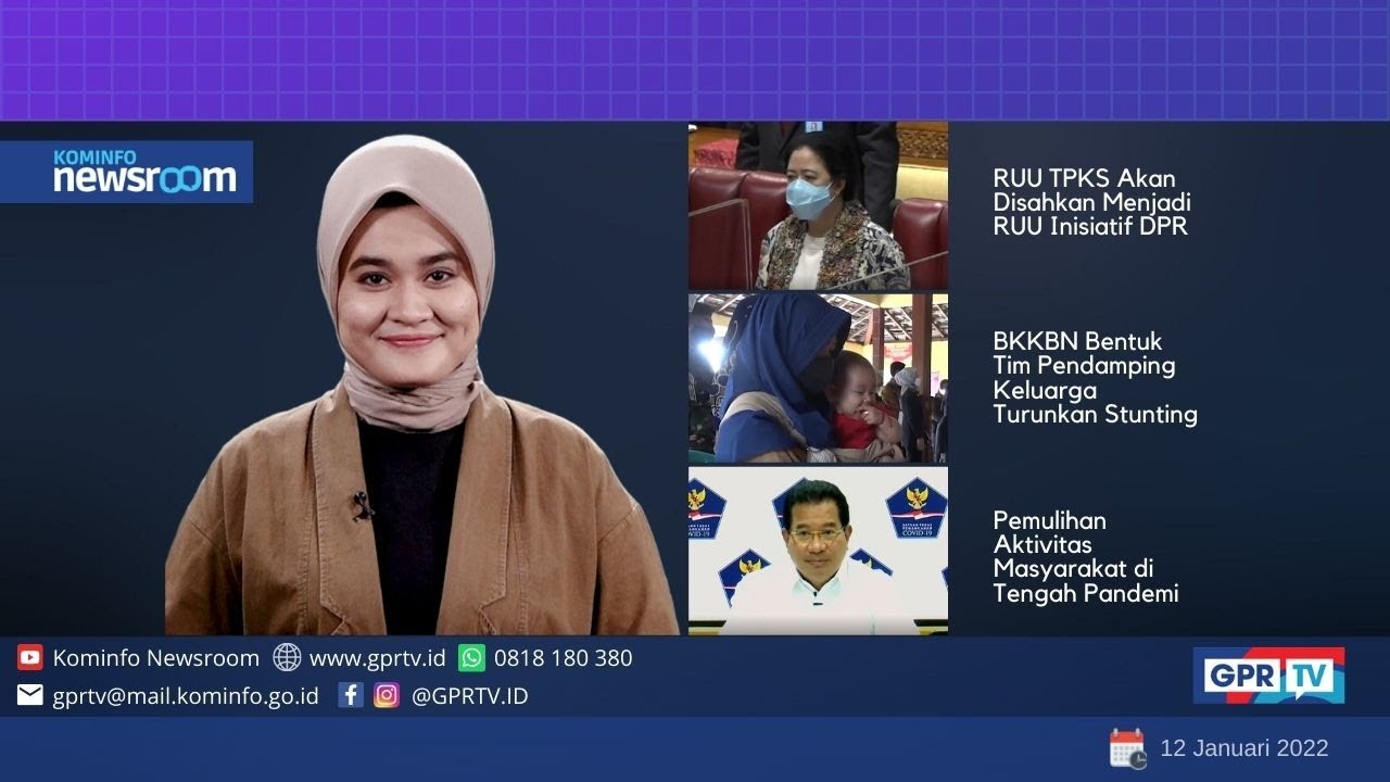 Berita Pemerintah Tanggal 13/01/2022 | Kominfo Newsroom