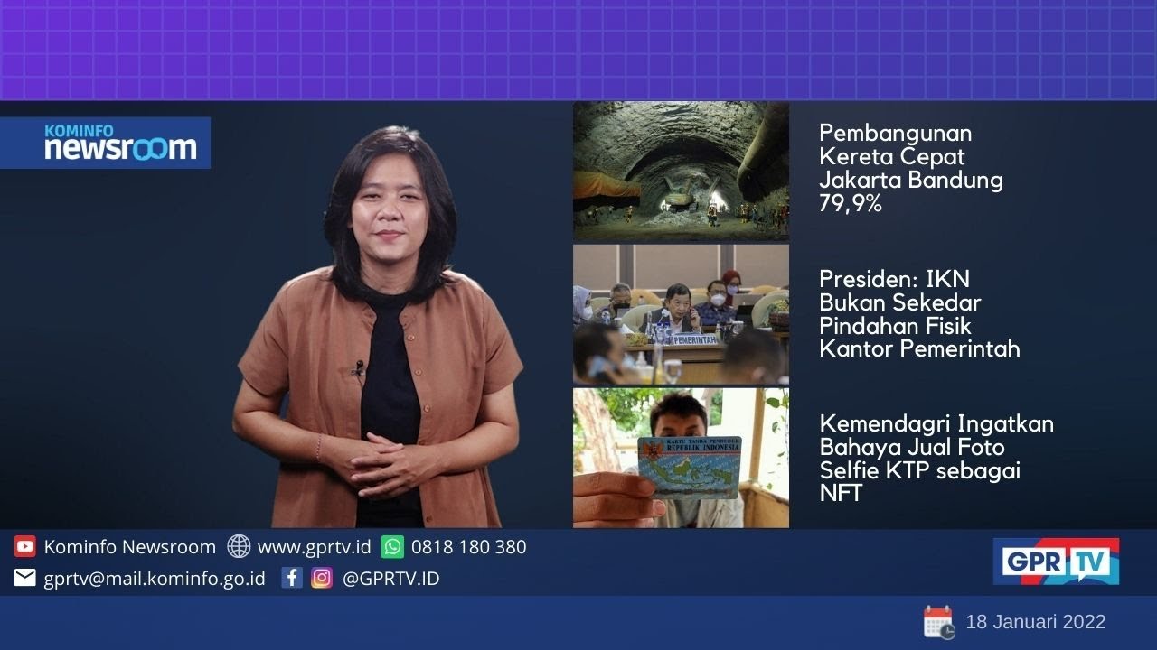 Berita Pemerintah Tanggal 18/01/2022 | Kominfo Newsroom