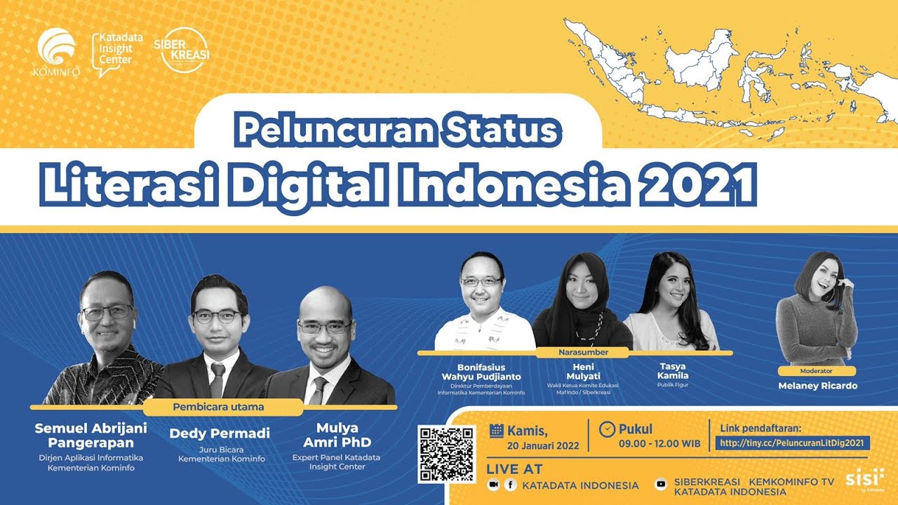 Peluncuran Status Literasi Digital Indonesia 2021