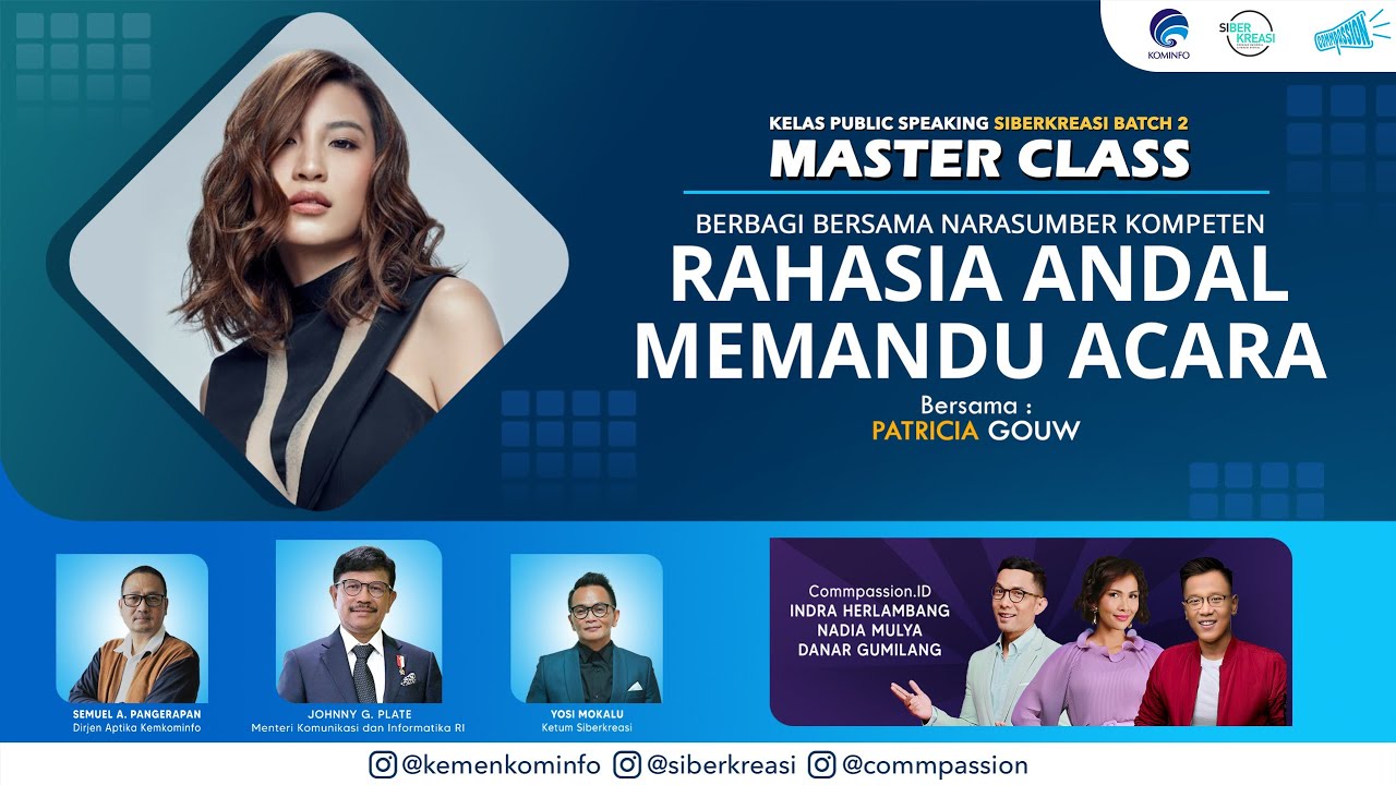 Rahasia Andal Memandu Acara Bersama Patricia Gouw