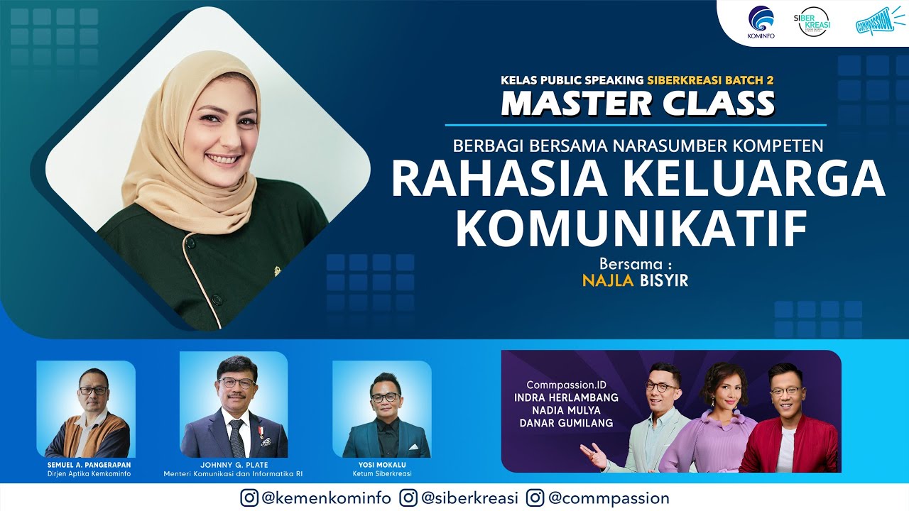 Rahasia Keluarga Komunikatif bersama Najla Bisyir