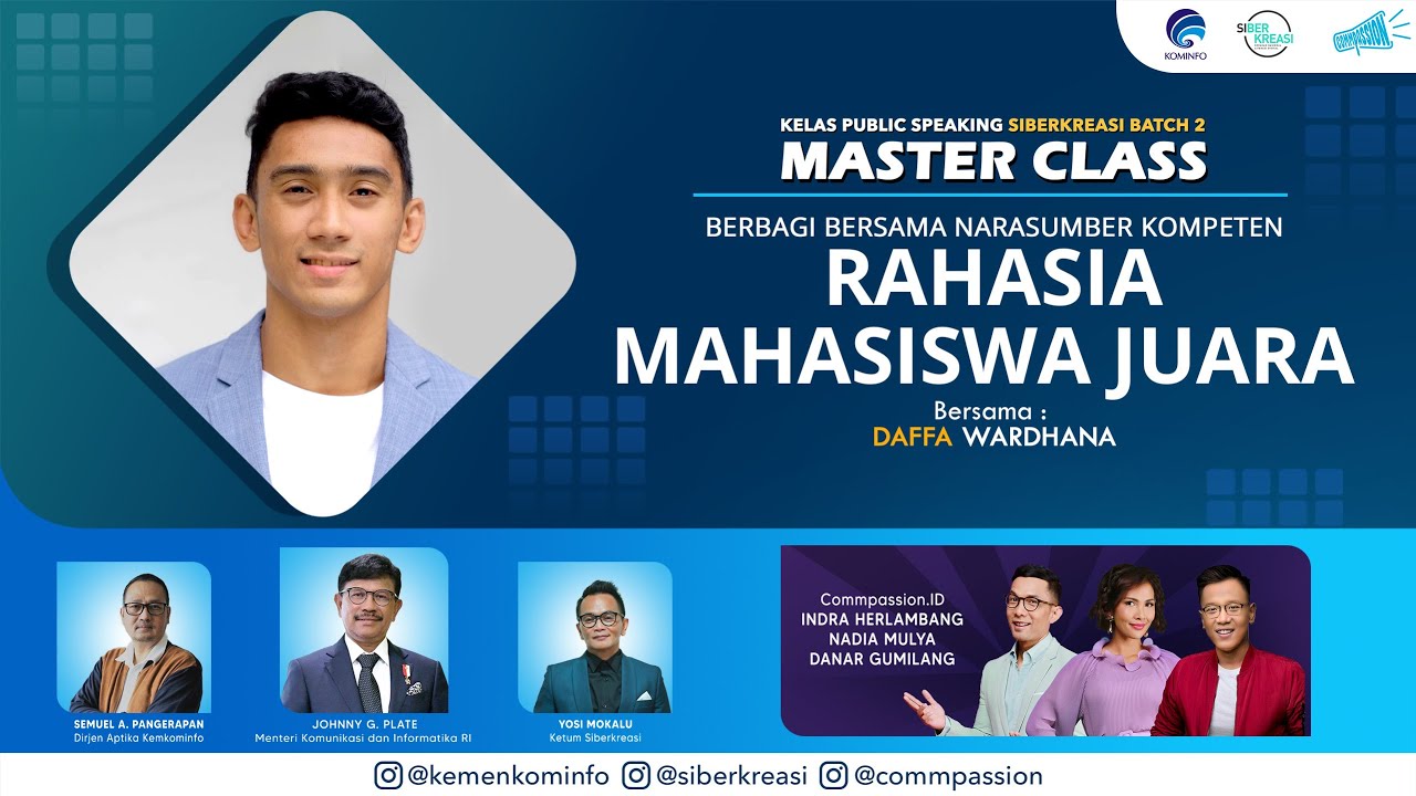 Rahasia Mahasiswa Juara bersama Daffa Wardhana