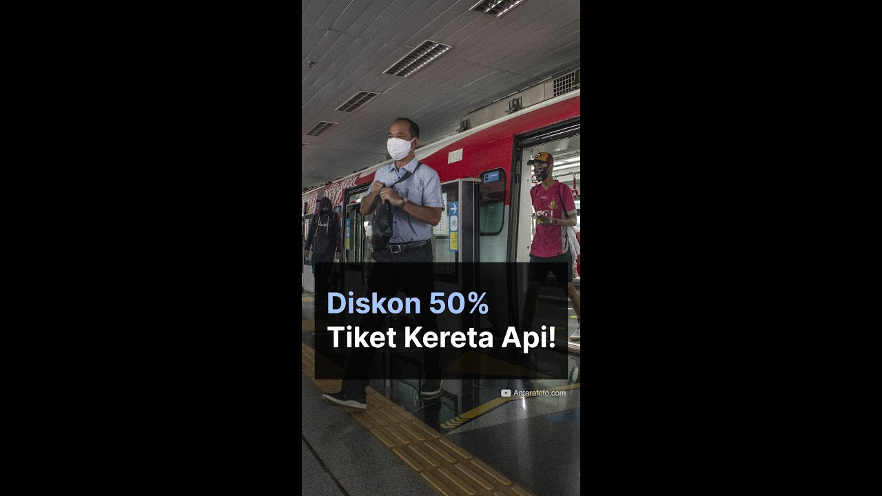 Diskon 50% Tiket Kereta Api!