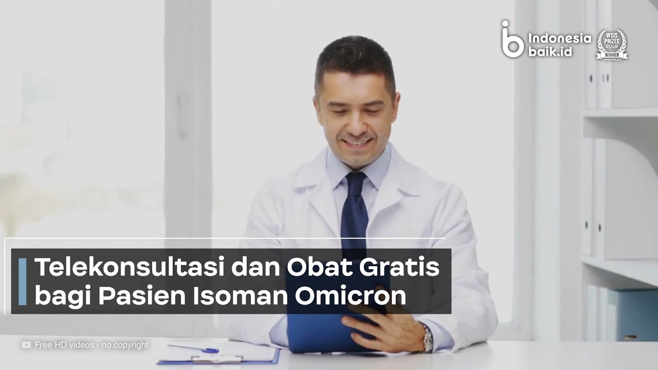 Telekonsultasi dan Obat Gratis bagi Pasien Isoman Omicron