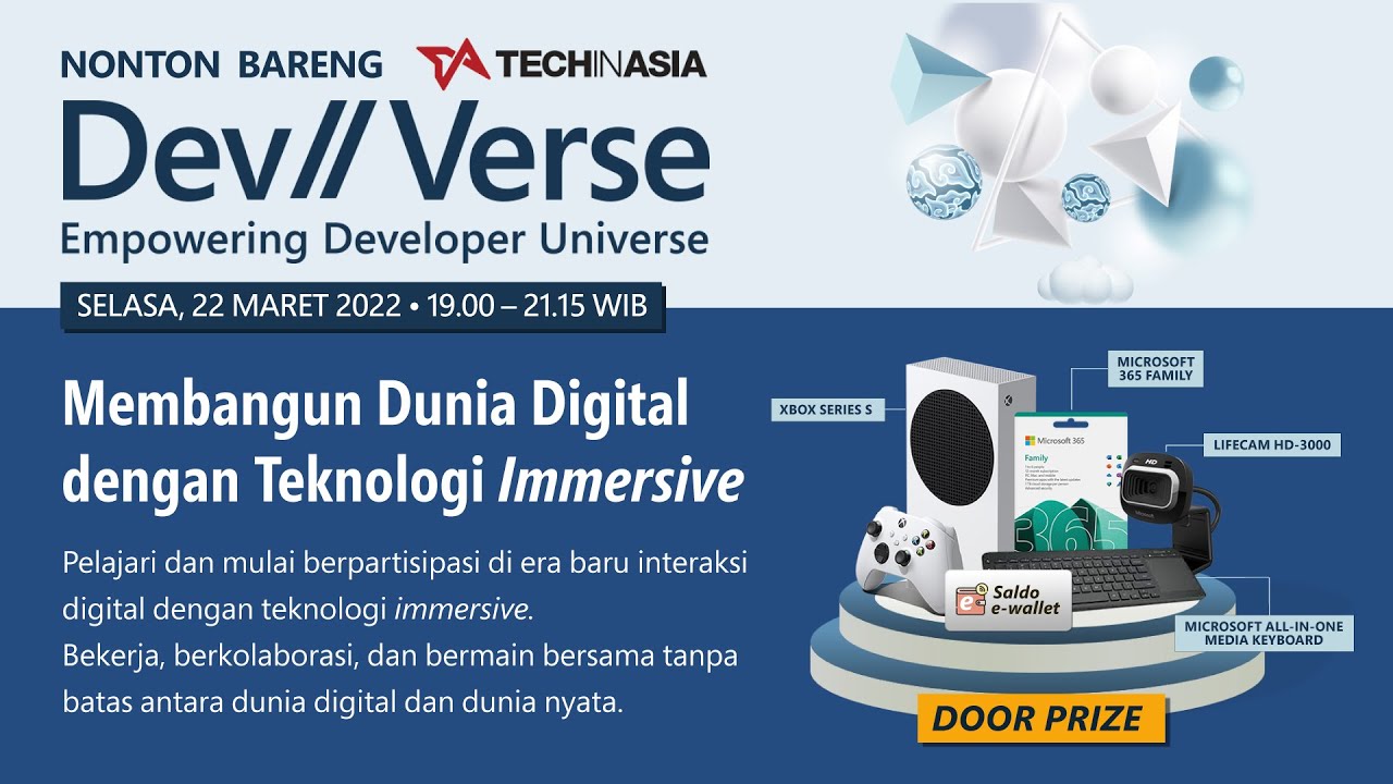 Dev//Verse – Day 1: Build a New World with Immersive TechnologyEmpowering Developer Universe