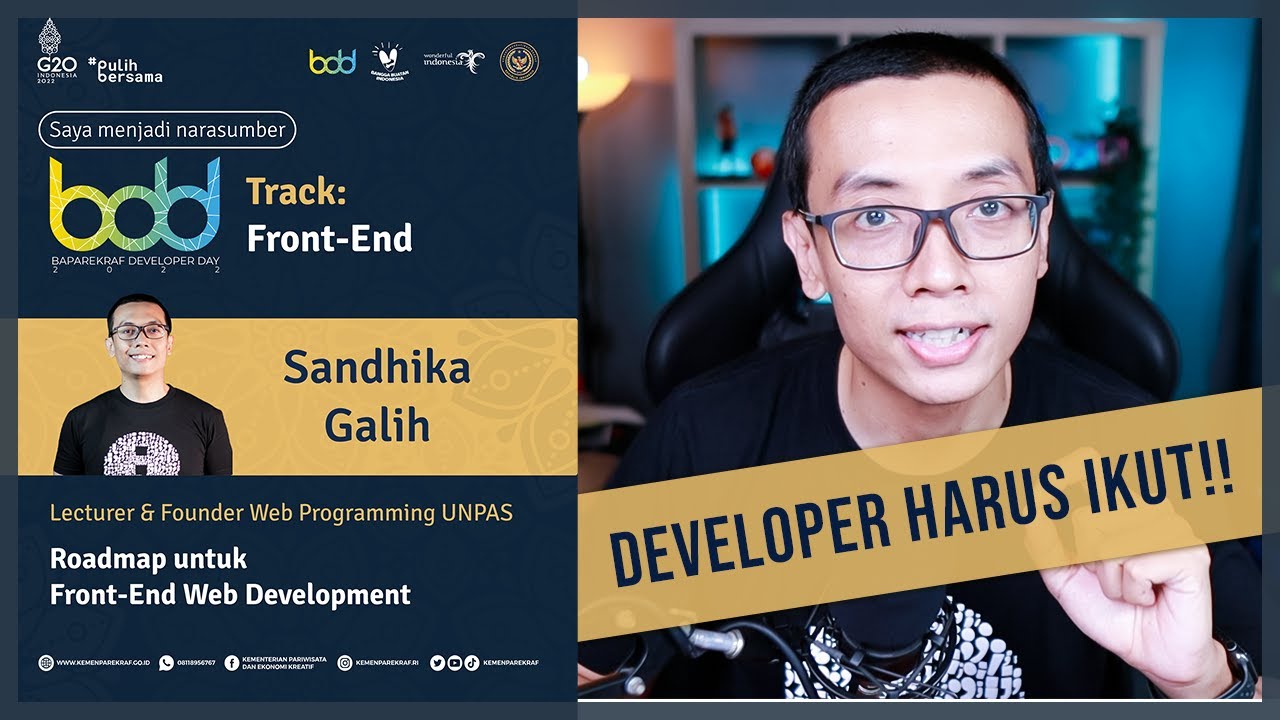 Event Keren Untuk Para Developer! | BAPAREKRAF DEVELOPER DAY 2022