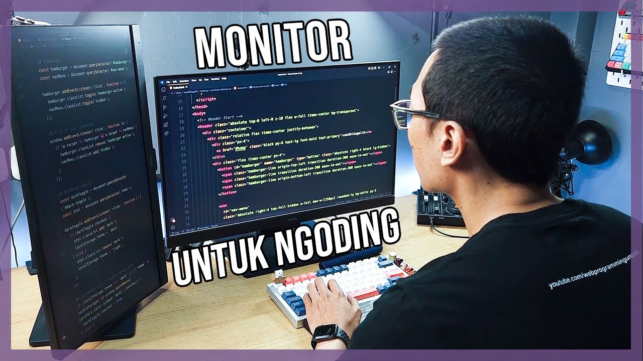 1 Bulan Ngoding Bersama Monitor BenQ GW2785TC & GW2485TC