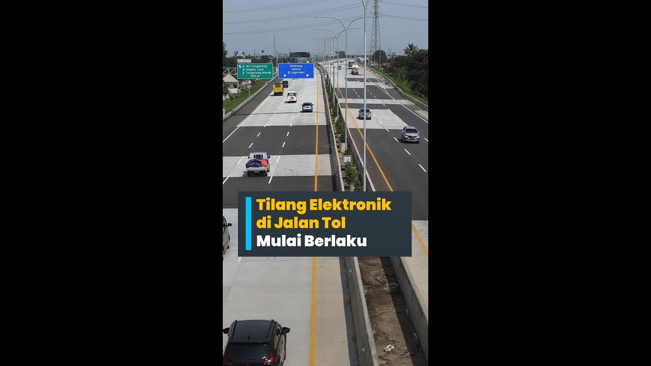 Tilang Elektronik di Jalan Tol Mulai Berlaku