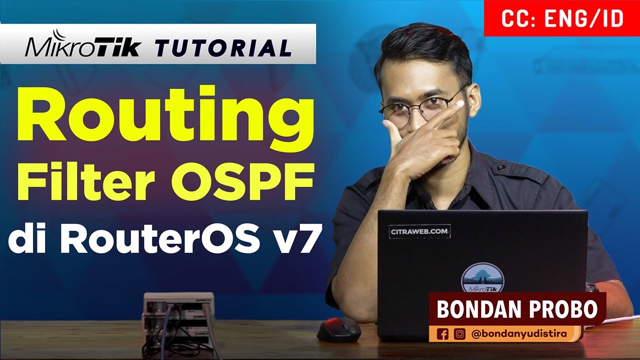 Routing Filter di RouterOS v7 - MIKROTIK TUTORIAL [ENG SUB]