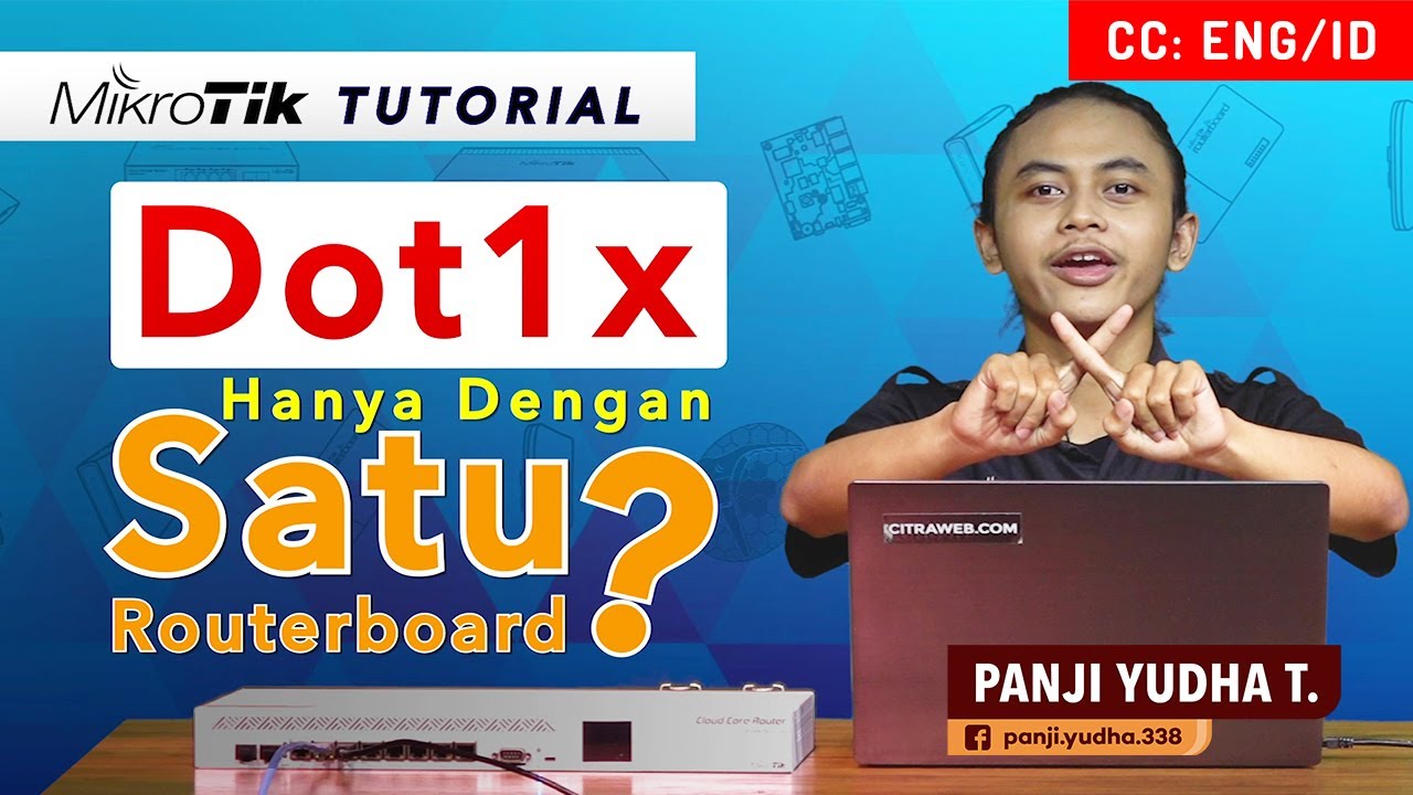 DOT1X Satu Routerboard - MIKROTIK TUTORIAL [ENG SUB]