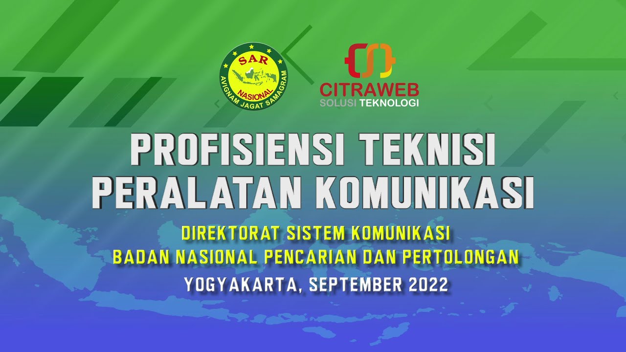 Profisiensi Teknisi Peralatan Komunikasi BASARNAS 2022