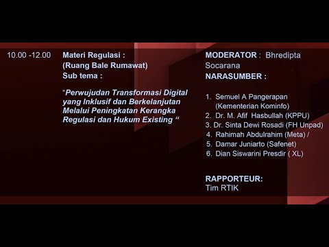 Perwujudan Transformasi Digital yang Inklusif dan Berkelanjutan