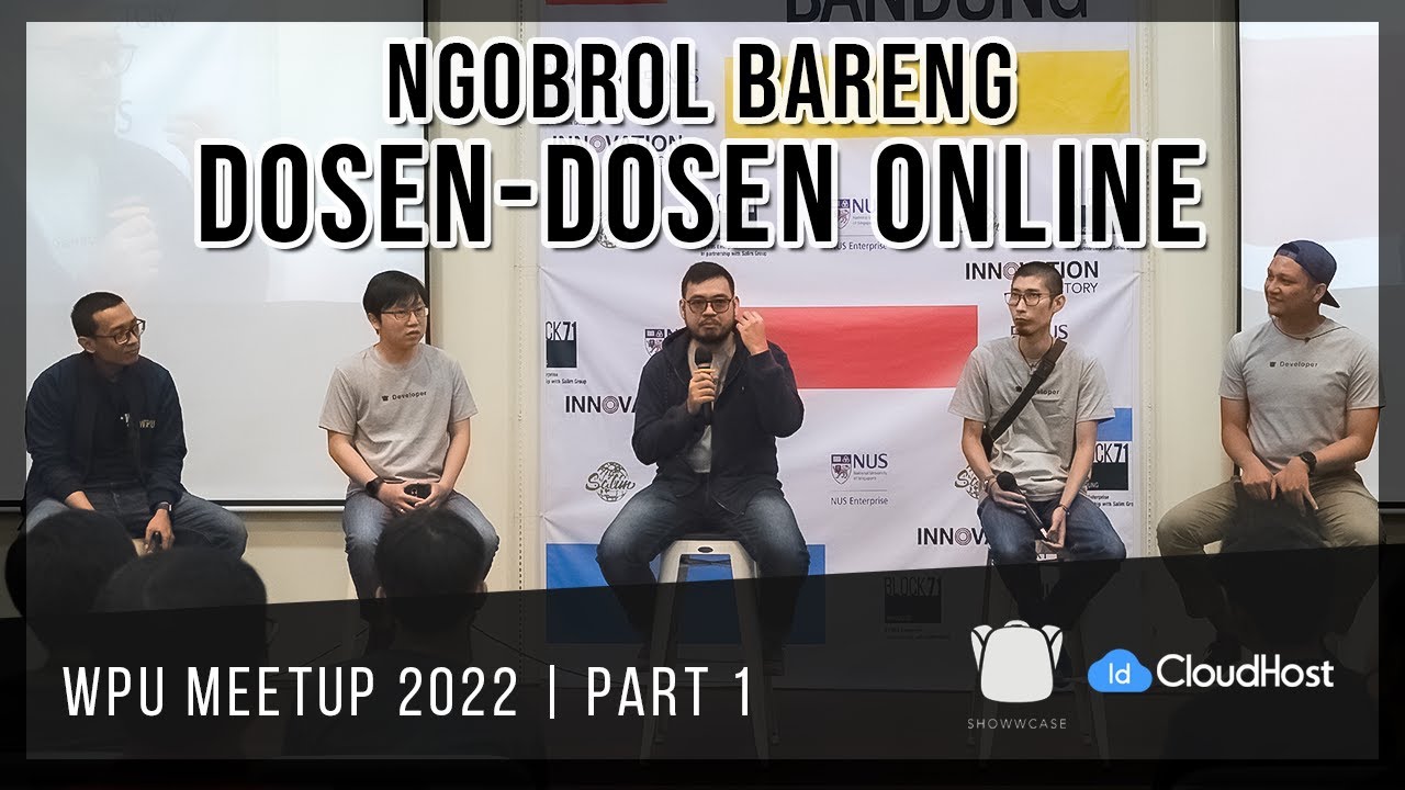 Ngobrol Bareng Dosen Online Programming Kalian | WPU Meetup 2022 | Part 1