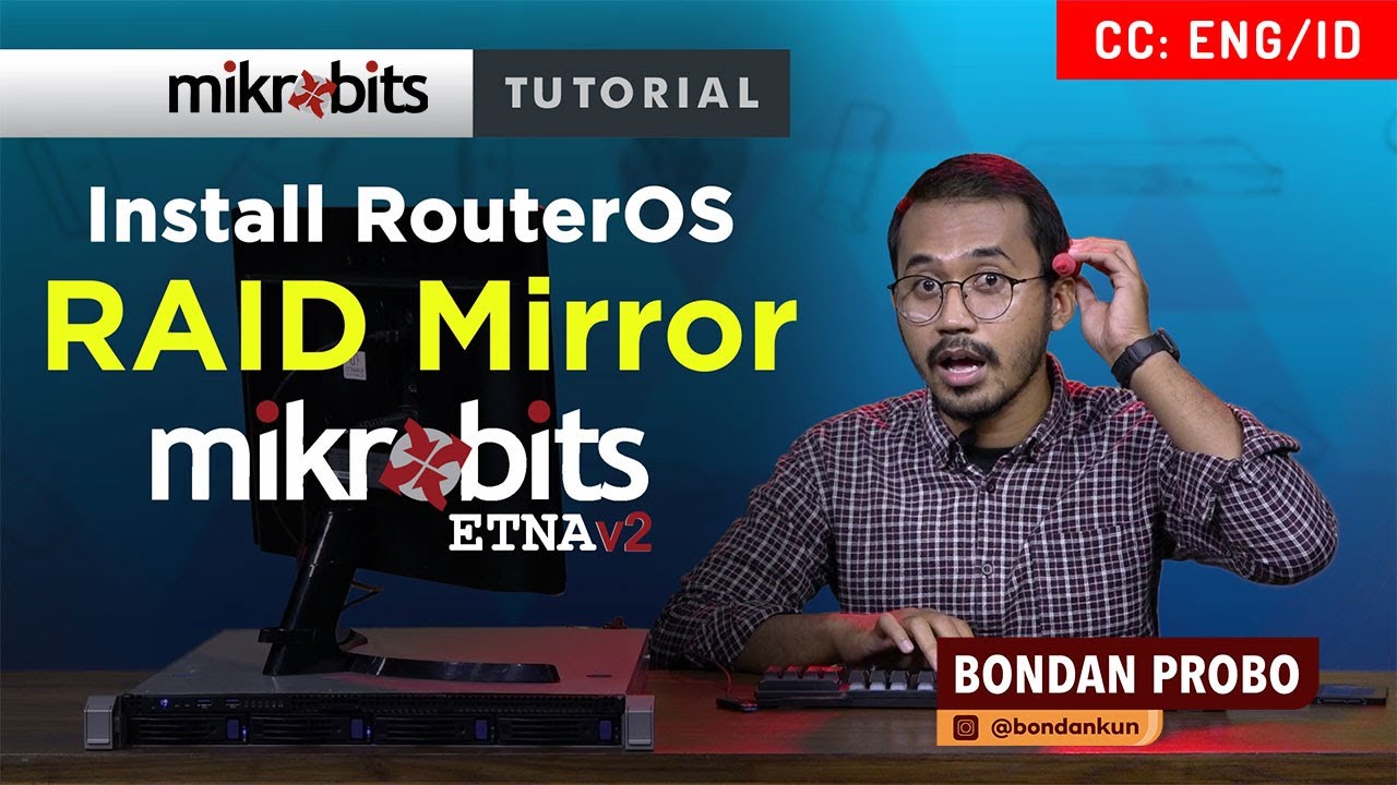 Konfigurasi RAID Mirroring di Mikrobits ETNA v2 - MIKROBITS TUTORIAL [ENG SUB]