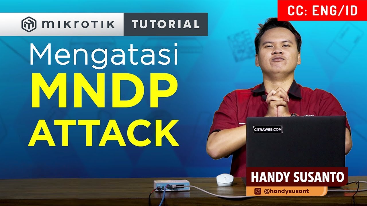 Mengatasi MNDP Attack - MIKROTIK TUTORIAL [ENG SUB]