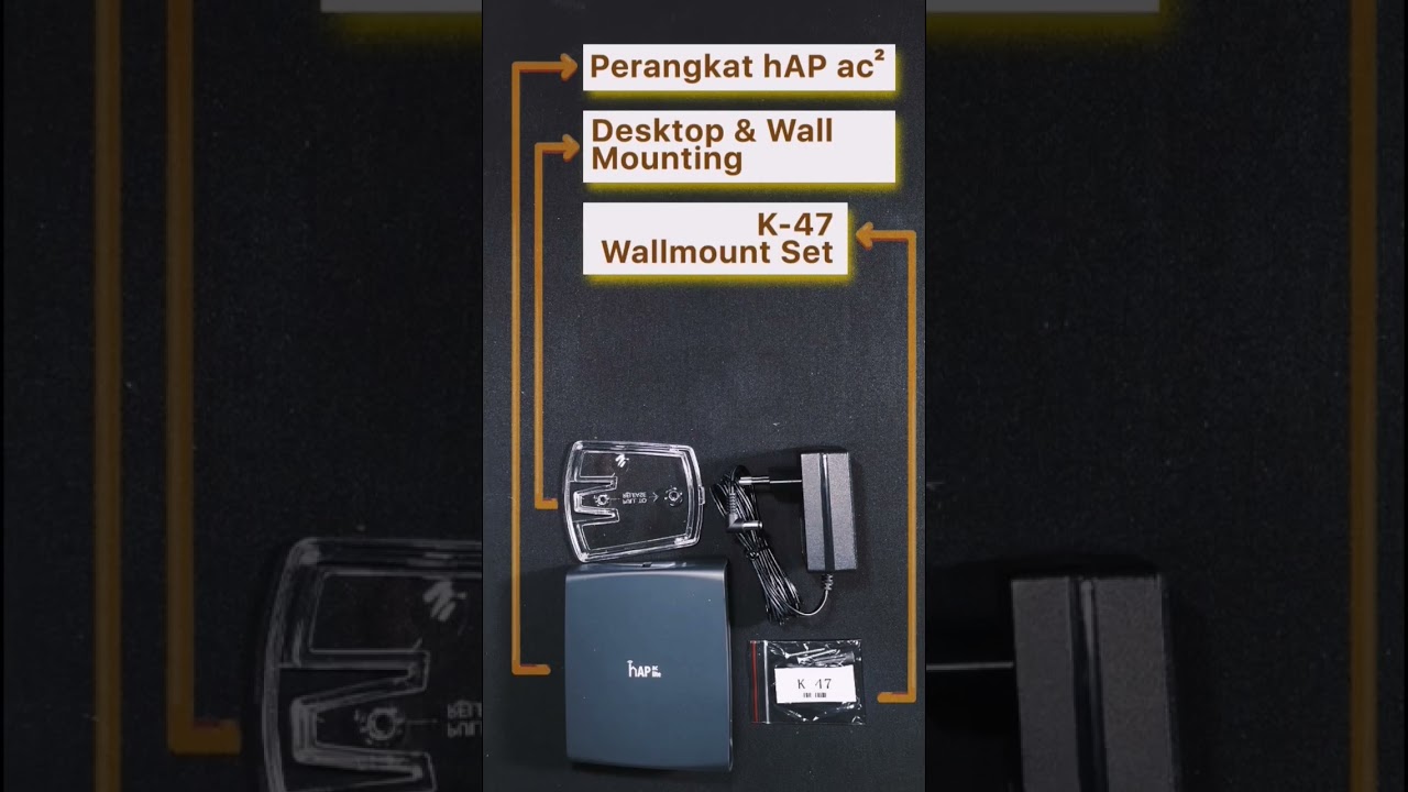 Unboxing MikroTik hAP ac lite TC (RB952Ui-5ac2nD-TC) #Short #MikroTik #NetworkEngineer #Citraweb