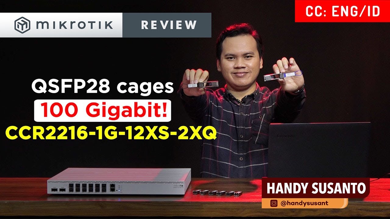 CCR2216-1G-12XS-2XQ - MIKROTIK REVIEW [ENG SUB]