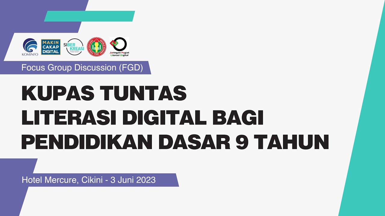 Kupas Tuntas Literasi Digital Bagi Pendidikan Dasar 9 Tahun