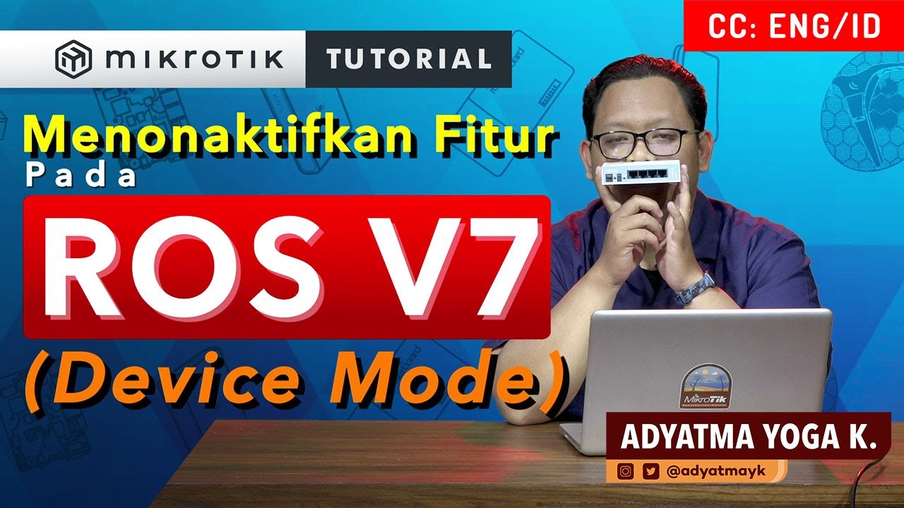 Menonaktifkan Fitur Pada RouterOS v7 - MIKROTIK TUTORIAL [ENG SUB]