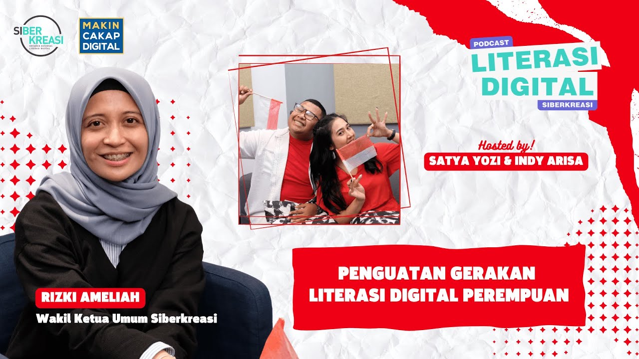 Podcast Literasi Digital - Penguatan Gerakan Literasi Digital Perempuan