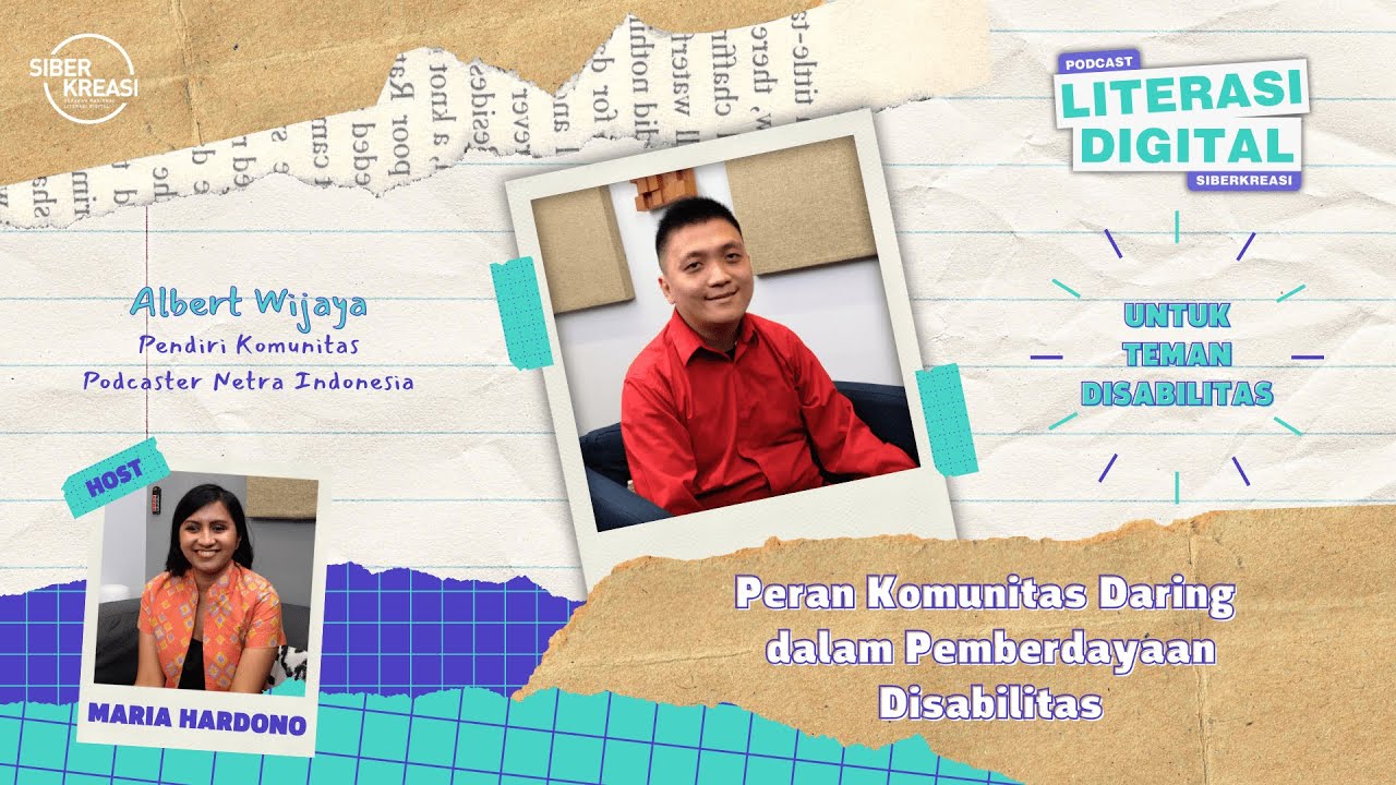 Disabilitas Netra: Pakai Podcast, Dunia Gak Gelap - Podcast Literasi Digital