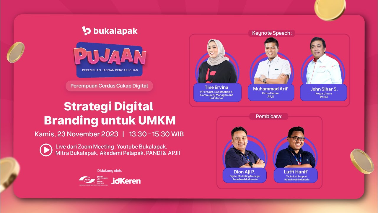 Kompetisi Modal PUJAAN: Strategi Digital Branding untuk UMKM