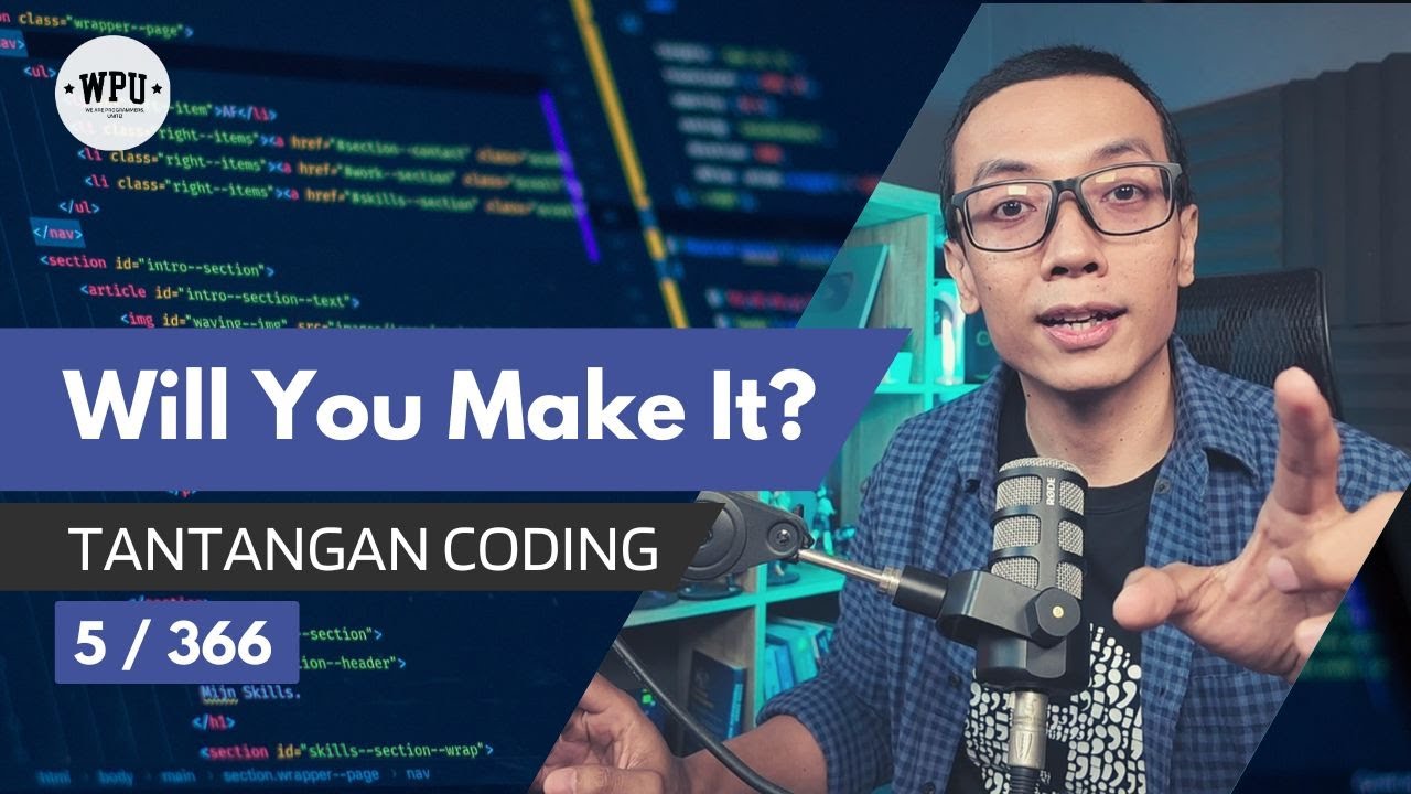 Will You Make It? | Tantangan Coding (5/366)