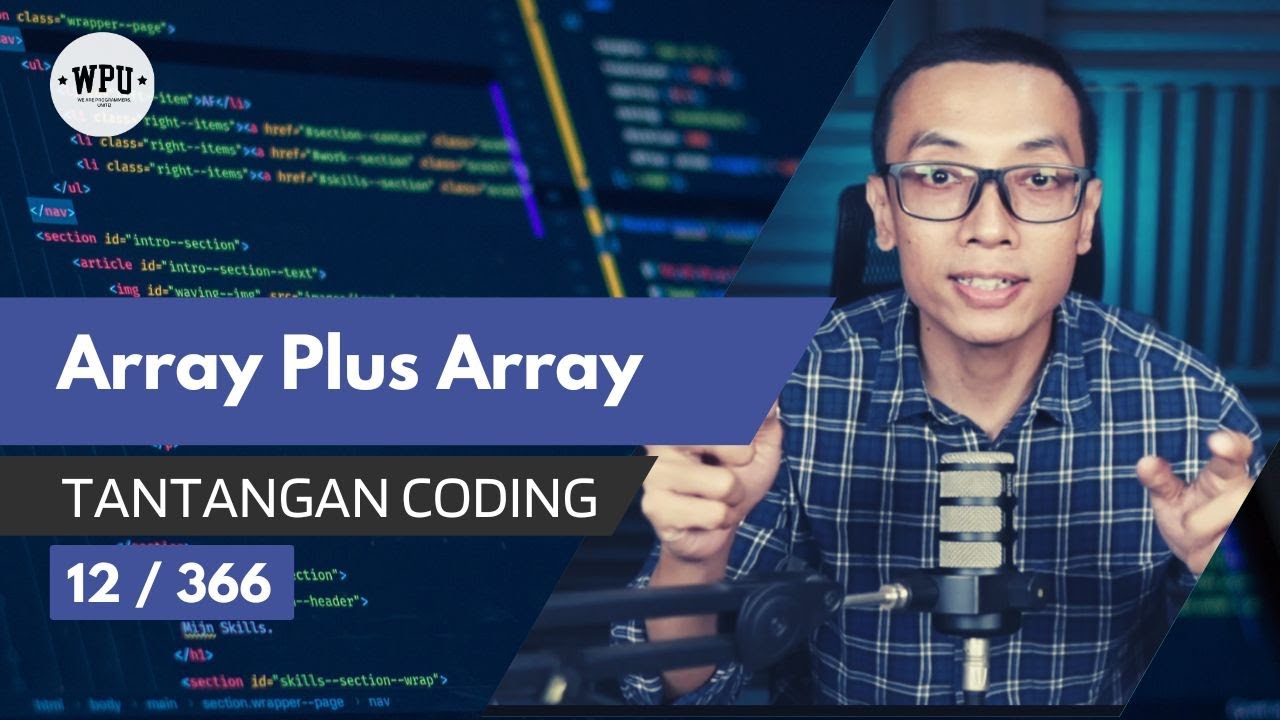 Array Plus Array | Tantangan Coding (12/366)