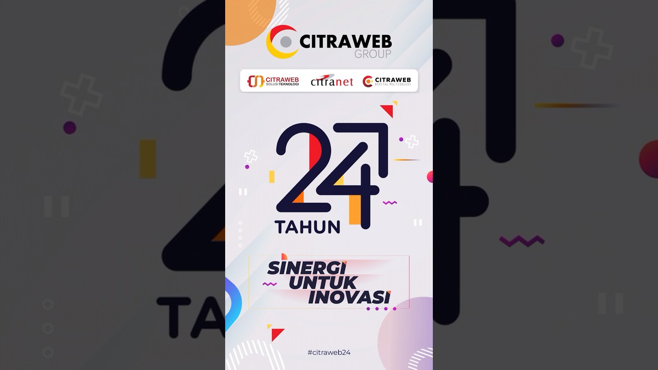 HUT ke-24 Citraweb Group