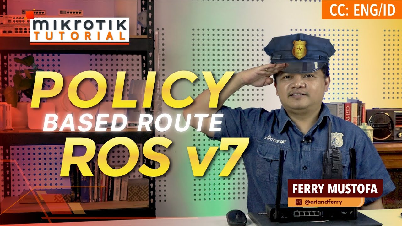 Policy Based Route Di RouterOS v7 - MIKROTIK TUTORIAL [ENG SUB]