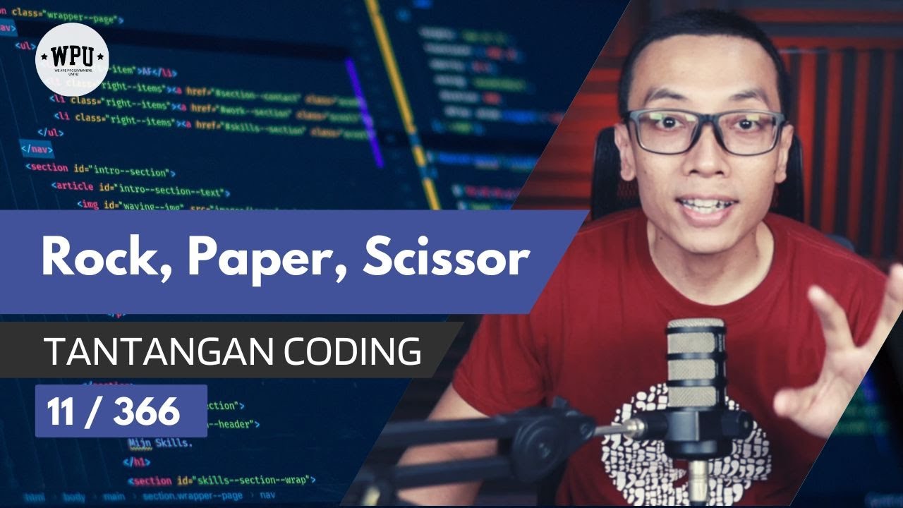 Rock, Paper, Scissor | Tantangan Coding (11/366)