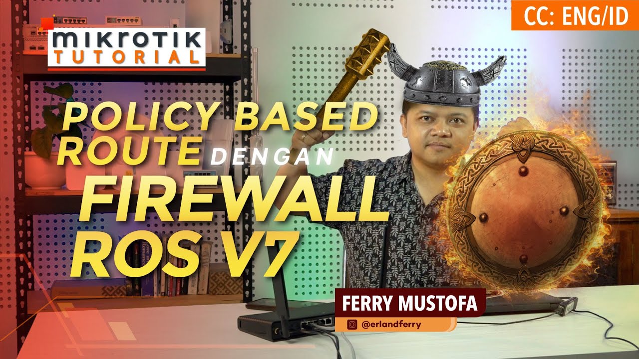 Policy Based Route Firewall RouterOS v7 - MIKROTIK TUTORIAL [ENG SUB]