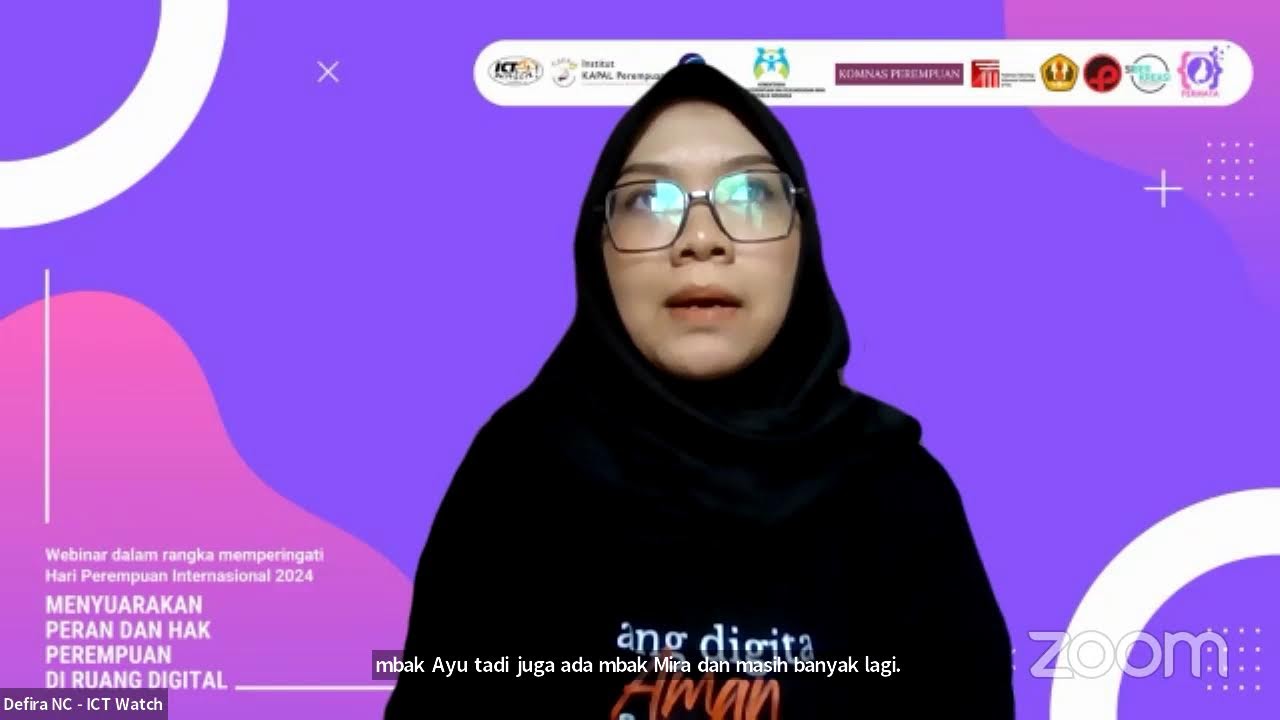 Webinar PERMATA: Menyuarakan Peran dan Hak Perempuan di Ruang Digital