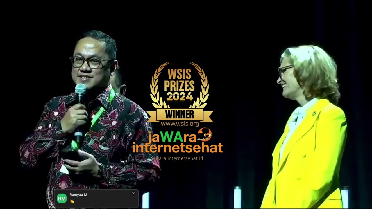 Jawara Internet Sehat is WSIS Prizes 2024 WINNER