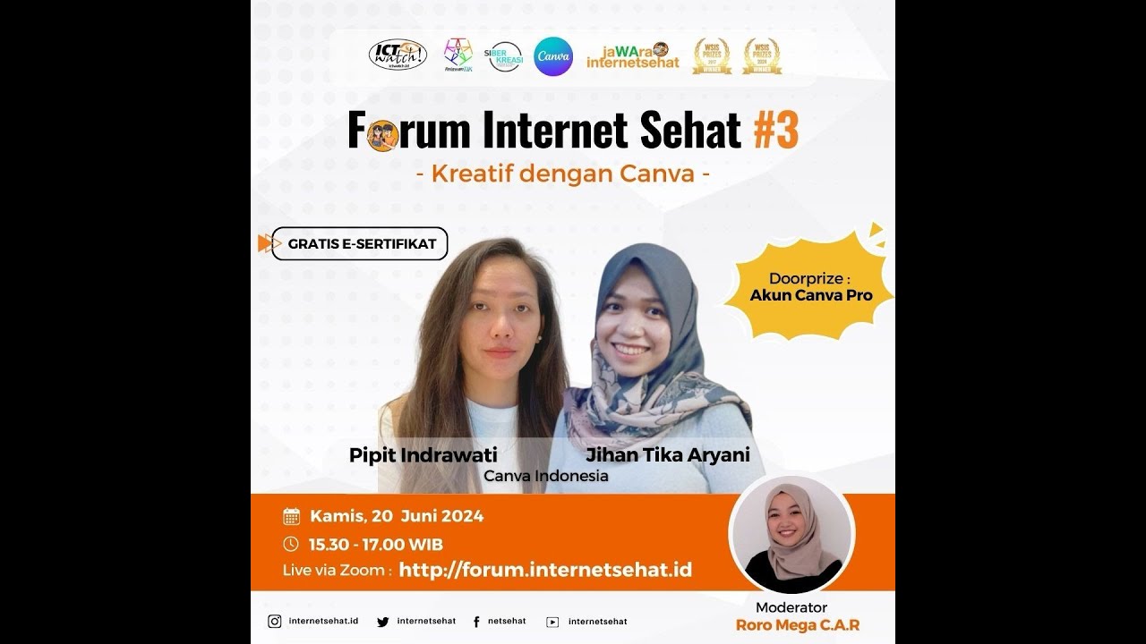 Forum Internet Sehat EPS 3 : Kreatif dengan Canva