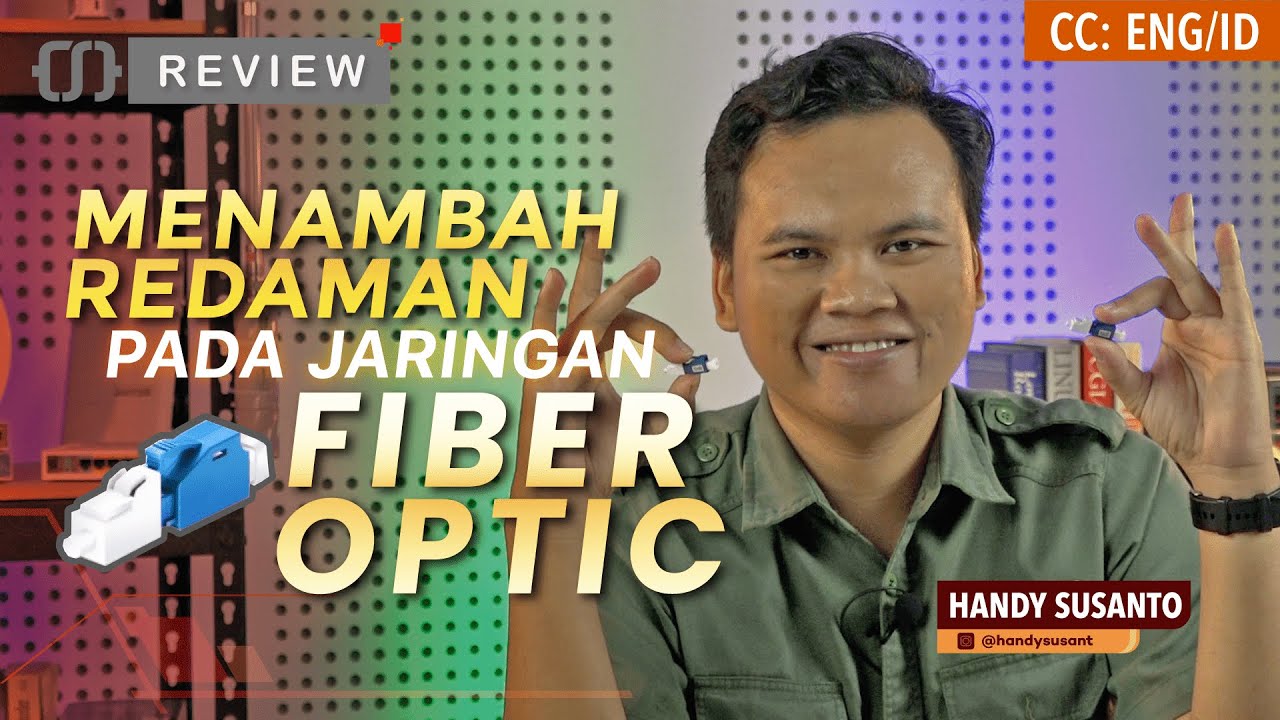 Menambah Redaman Jaringan Fiber Optic - MIKROTIK TUTORIAL [ENG SUB]