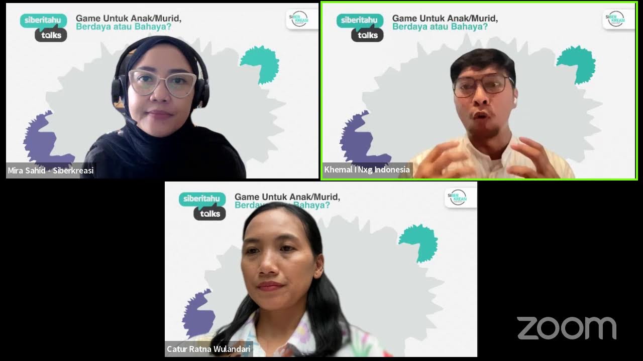 Siberitahu Talks #3 - Game Untuk Anak/Murid, Berdaya atau Bahaya?