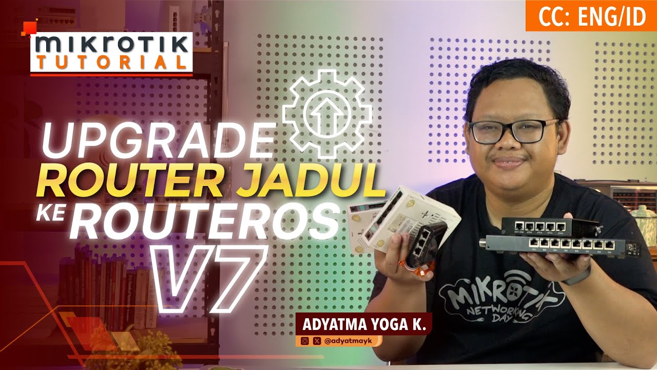 Upgrade Routerboard Jadul Ke RouterOS v7 - MIKROTIK TUTORIAL [ENG SUB]