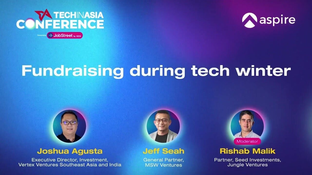 Fundraising during tech winter | Vertex Ventures, MSW Ventures | TIA Conference 2023