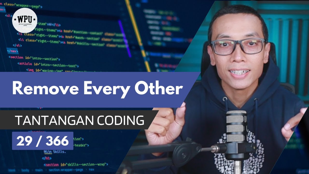 Remove Every Other | Tantangan Coding (29/366)