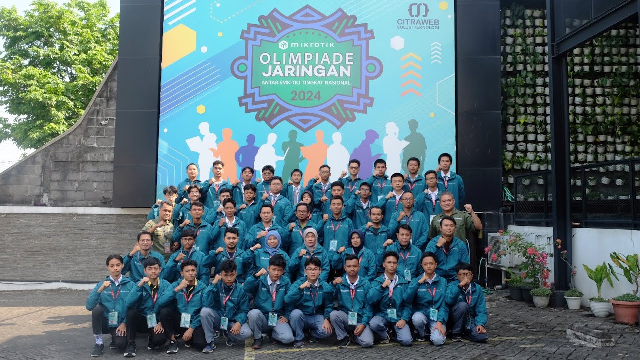 Olimpiade Jaringan Mikrotik 2024 Antar SMK-TKJ Tingkat Nasional