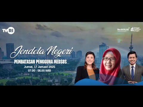 Deputi Direktur Eksekutif - Widuri Dalam Acara JENDELA NEGERI  PEMBATASAN PENGGUNAAN MEDSOS