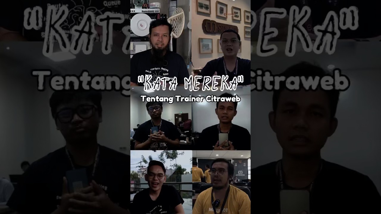 Testimoni peserta training untuk para trainer yang mengajar di kelas Training Citraweb