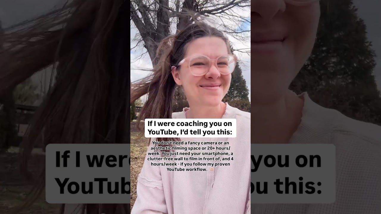 Get started on YouTube with just your smartphone! Learn more in the description.