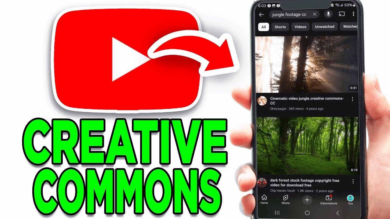 How To Find Creative Commons Videos On Youtube 2025! - Tutorial