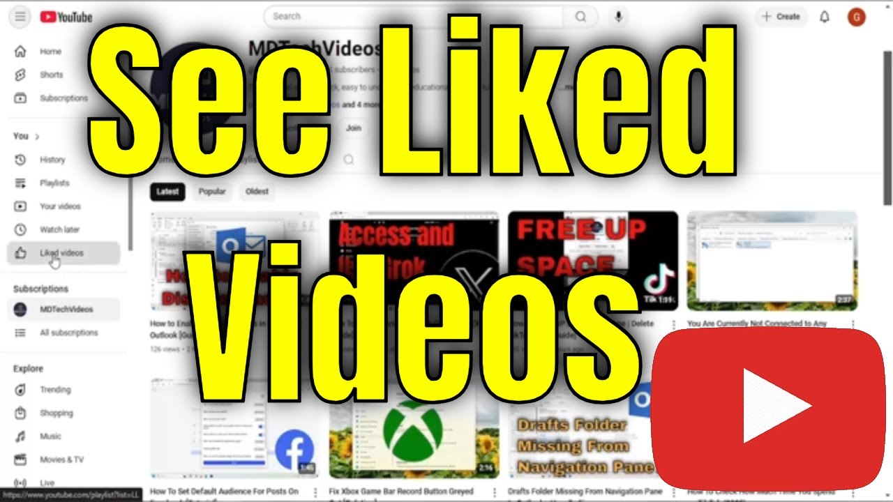 How To See Liked Videos On YouTube [Guide]