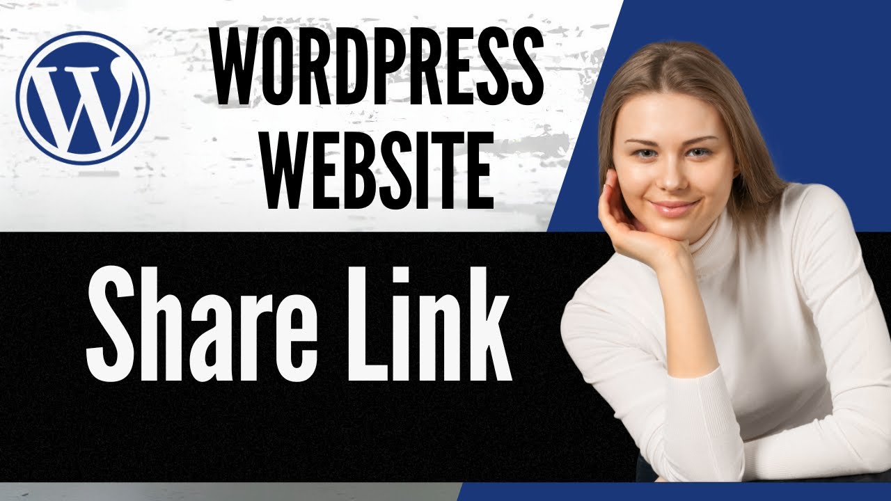 How to Share Wordpress Website Link