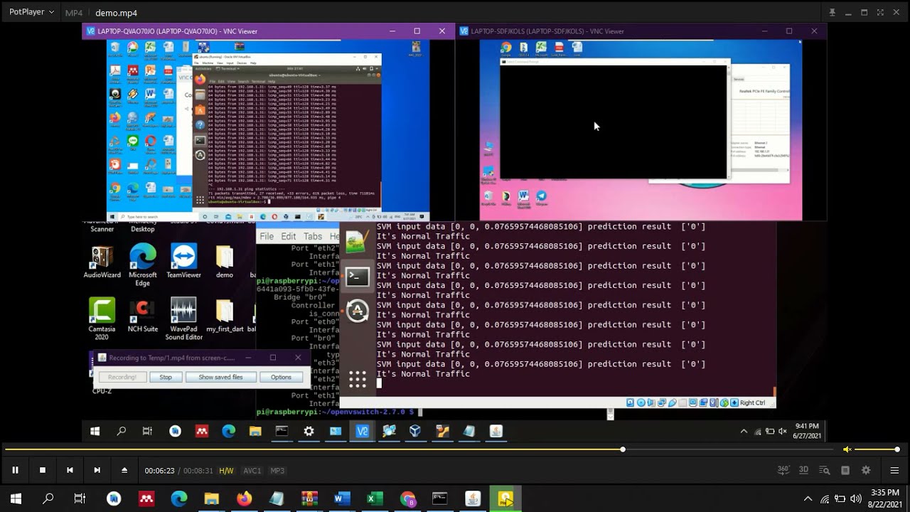 watch video from software defined network
